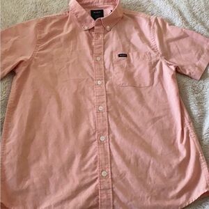RVCA large boys button down shirt